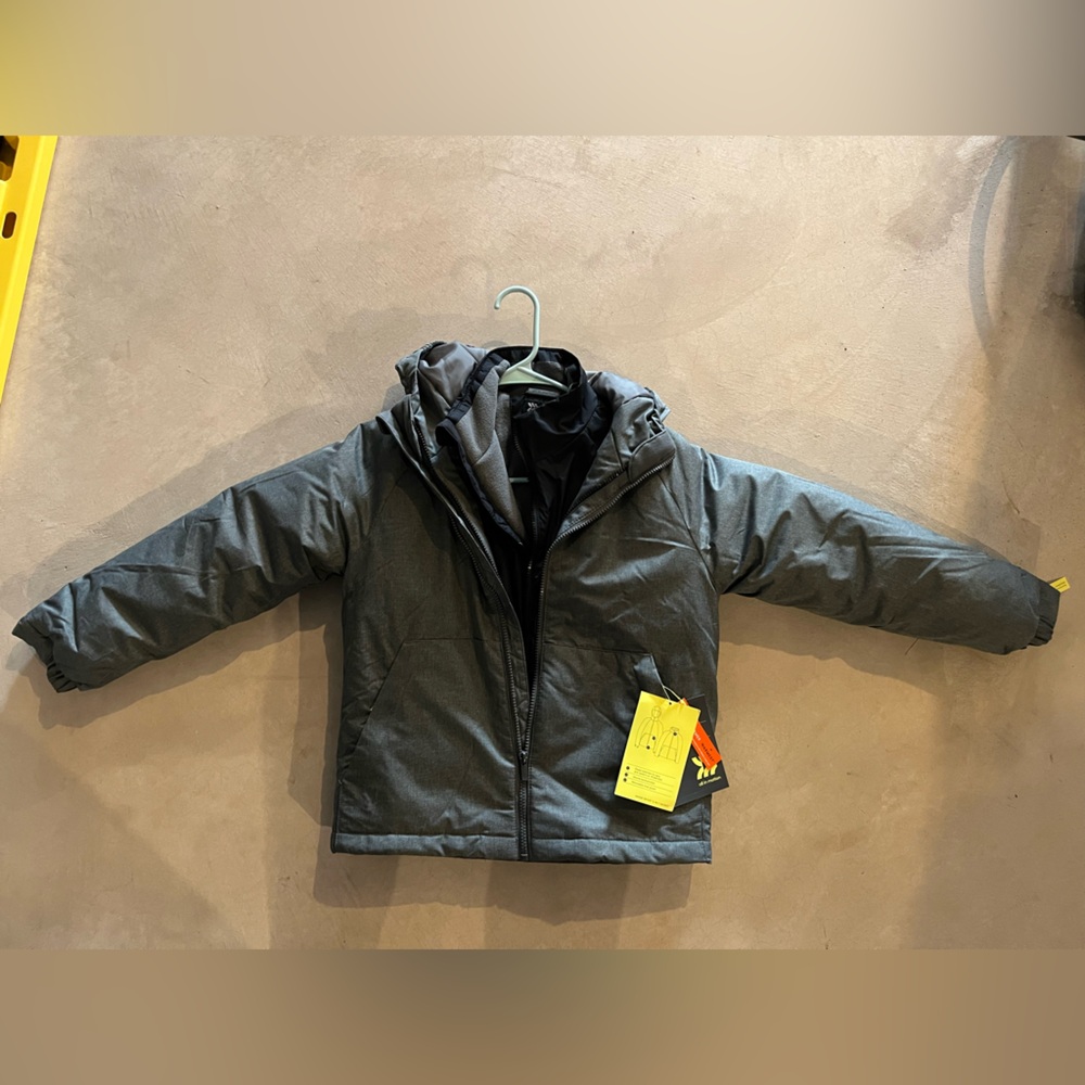 Kids' 3-in-1 Jacket - All in Motion™ Gray M